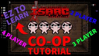 Multiplayer Isaac Tutorial  The Binding of Isaac Coop STEAM REMOTE PLAY [upl. by Tuddor]