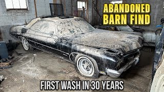 First Wash in 30 Years Barn Find Centurion  Car Detailing Restoration [upl. by Ahsinned]