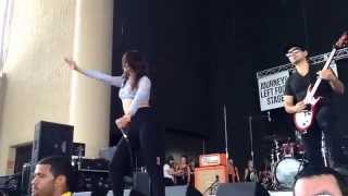 Bebe Rehxa quotHey Mamaquot live at Warped Tour 2015 Noblesville IN [upl. by Solracesoj22]