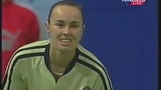 2000 Zürich Final Hingis vs Davenport PART 1 [upl. by Norvan]