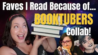 Favorite Books I Read Because of BookTubers  Collab w Happy For Now amp Temeckas Library [upl. by Eusassilem]