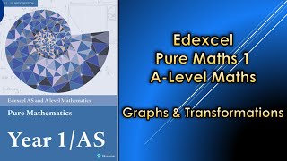 Edexcel A Level Maths Pure 1  Graphs and Transformations [upl. by Ellevart]