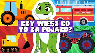 POJAZDY DLA DZIECI  Bajka po polsku  Nauka pojazdów dla najmłodszych 🚜🚒🚓 [upl. by Tnerual216]