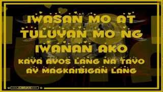 BAKA ANONG iSiPIN MO  CURSE ONE MCNASZTY amp APHRYL  LYRiCS [upl. by Yniattirb]