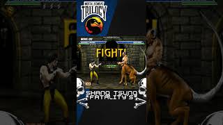 SHANG TSUNG VS MOTARO  MORTAL KOMBAT TRILOGY  HIGH LEVEL EPIC FIGHT mortalkombat arcadegame [upl. by Ahsytal]