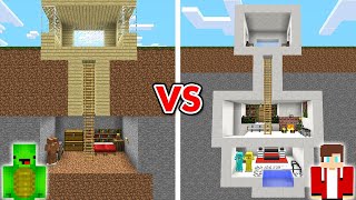 Minecraft NOOB vs PRO MODERN SECRET BASE BUILD CHALLENGE [upl. by Briney]