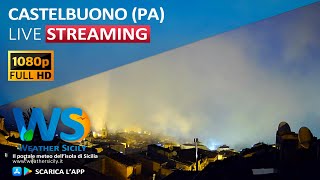 🔴 Castelbuono live webcam  Panoramica NordOvest [upl. by Takeo]