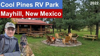 Cool Pines RV Park Mayhill New Mexico hiking around Cloudcroft NM [upl. by Adnoel]