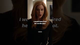 Donna and rachel get mad on each other 🙆🏼‍♂️🔥🔥 suits shorts tv donna [upl. by Romona]