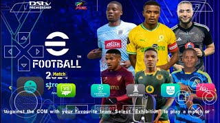 Release eFootball PES 2024 PPSSPP MOD DSTV PRIMIERSHIP PSL New Transfers amp Kits 2425 4K Graphics [upl. by Lezirg]