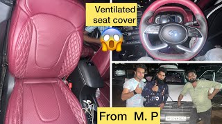 Creta SX modified with ventilated seat cover  full interior modification  Creta comes from MP [upl. by Nilrac]