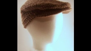 Cast of Crew Crochet Cap Part 2 of 2 Tuorial [upl. by Zabrina]