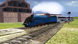 Train Sim  Try Port of Call using LNER A4 Mallard  Simulasi Kereta Api Android Game [upl. by Ocisnarf]