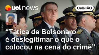 Bolsonaro sabe que plano de golpe estava em marcha e tenta despir minuta de golpismo diz Sakamoto [upl. by Nirad]