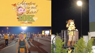 RunDisney Springtime Surprise 2024  Adventure Is Out There 10K  Cheering On Becky  As Spectators [upl. by Shaylyn662]