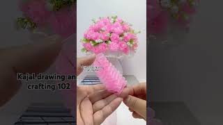 Fite se bnaye flower pot🍯youtube short video viral shortcrafting floweryoutubeshorts video💞 [upl. by Caitlin]