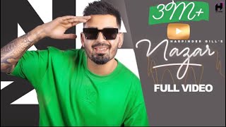 Nazar  Offical Video  Harpinder  The Kidd  Director Whiz  Hit Track Records  Punjabi Song 2022 [upl. by Bullough]