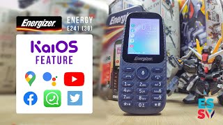 KaiOs Features On Energizer Energy E241  Whatsapp  Facebook  Youtube  Google Maps Etc [upl. by Nit334]