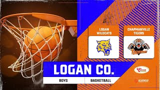 LOGAN WILDCATS VS CHAPMANVILLE TIGERS  WV BOYS BASKETBALL [upl. by Reel541]