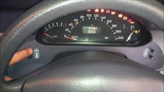 How to reset your Service Indicator on a Mercedes AClass [upl. by Marfe]