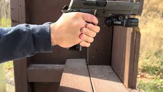 Shooting the p226 xfive legion [upl. by Harris]