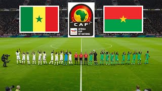 Senegal vs Burkina Faso  AFRICA CUP OF NATIONS QUALIFICATION 2025 [upl. by Nesto604]