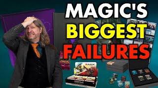 Magic The Gatherings Biggest Product Failures [upl. by Eylrahc785]