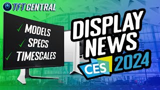 ALL The Best CES 2024 Monitor news Roundup [upl. by Kcirednek]