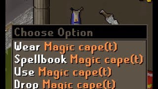 Testing updated Magic Skillcape [upl. by Notle182]