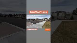 Orem Utah Temple TempleScoop oremutahtemple [upl. by Trevor384]