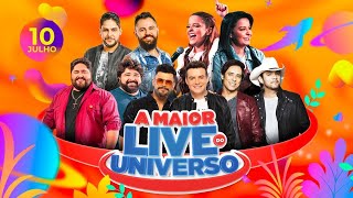 A Maior Live do Universo  Universo Alegria Oficial [upl. by Richia586]