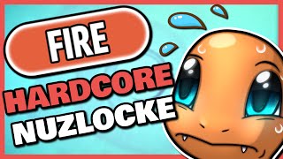 IMPOSSIBLE Pokémon Red Hardcore Nuzlocke Fire Types ONLY [upl. by Biagi]