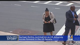 Rachael Rollins Nomination As US Attorney Moves Forward In Senate [upl. by Assitruc]