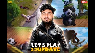 PUBG NEW 35 UPDATE I ICEMIRE FRONTIRE MODE I PUBG LIVE WITH SHER pubgmobile [upl. by Dabbs]