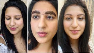 Celebrity Beauty Secret  I got my permanent makeup done 😍 Eyebrows Transformation Nanoblading [upl. by Ennaj719]