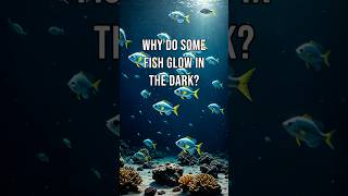 Why Do Some Fish Glow in the Dark bioluminescence oceanlife nature survival deepsea [upl. by Hayyim]