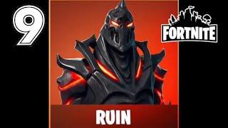 Ruin Skin VictoryRoyale 9KillsFortnite Season 5 Chapter 2 [upl. by Germaine]