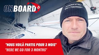 quotNous voilà partis pour 3 moisquot  Vendée Globe 2024 [upl. by Sophi]