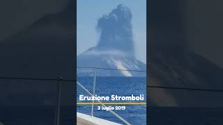 Eruzione epica dello Stromboli del 3 luglio 2019 [upl. by Yurt112]