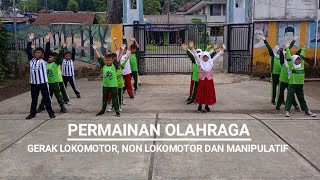 GERAK LOKOMOTOR SISWA SD KELAS III [upl. by Nallij143]