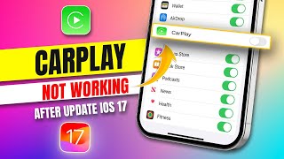 How To Fix CarPlay Not Working on iPhone After iOS 17 Update  CarPlay Problems Solved [upl. by Anyl]