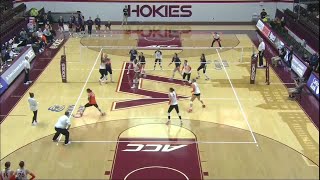 VOLLEYBALL Virginia Tech Highlights [upl. by Whitcher]