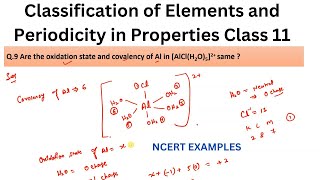 Are the oxidation state and covalency of Al in AlClH2O52 same [upl. by Landmeier]