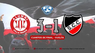 ALUMNI VM 3  COLON 1  CUARTOS DE FINAL VUELTA  LIGA VILLAMARIENSE DE FÚTBOL [upl. by Eart]