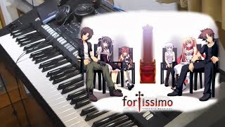 【fortissimoAkkordBsusvier】fortissimothe ultimate crisisKeyboard cover [upl. by Matuag456]