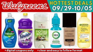 💁🏻‍♀️ WALGREENS Hot Deals This Week 09291005  Digital Coupons Only 😊 [upl. by Hume236]