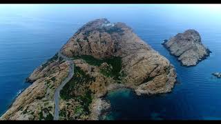 Île Rousse  Corsica  Drone 4K HD  2018 [upl. by Sugihara]