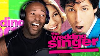 The Wedding Singer 1998 FIRST TIME WATCHING MOVIE REACTION [upl. by Aikahs]