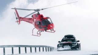 Jon Olssons Audi RS6 DTM Attacks the Snow [upl. by Jennilee]