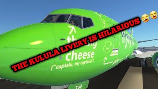 THE KULULA LIVERY IS HILARIOUS 😂😂 [upl. by Pasadis]